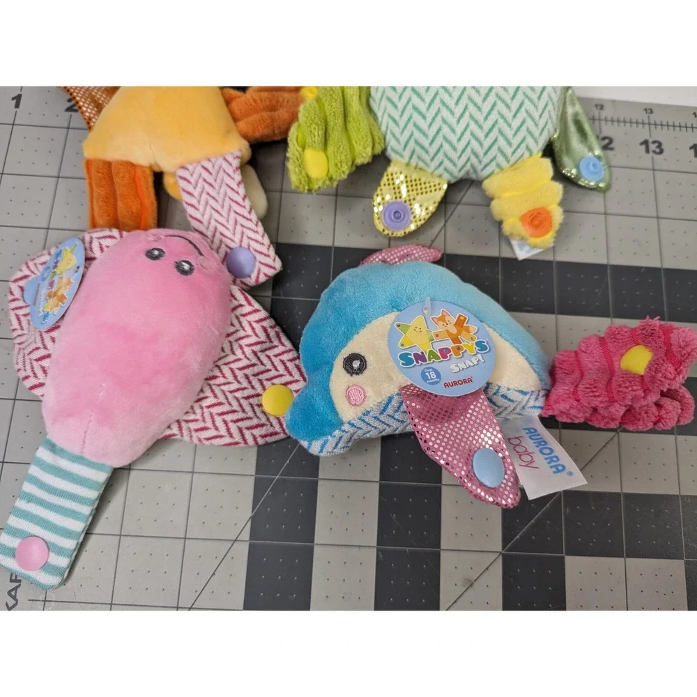 Aurora Snappys Snap Plush Lot Stuffed Animal‎ Toy